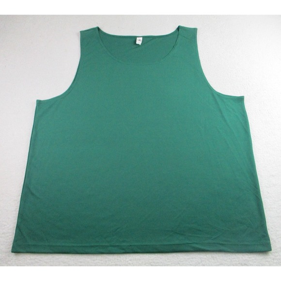 Alo Tank Top Mens 3XL Green Athletic Sleeveless Performance 100% Polyester Gym - Picture 1 of 7